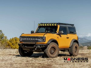 Ford Bronco Light Upgrade - Front Bumper Light Bar Mount - for 30" Flex Era LED Light Bar - Modular Bumper